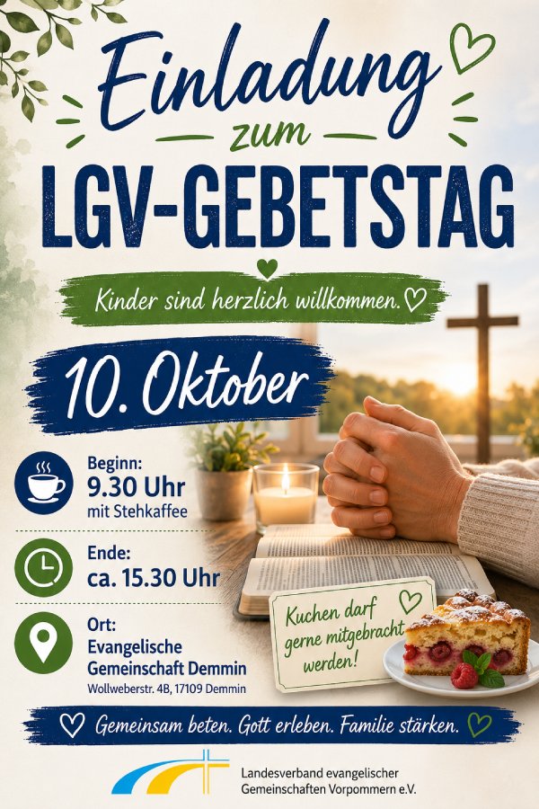 Vorschau zum verlinkten PDF-Flyer für den Gebetstag 2026