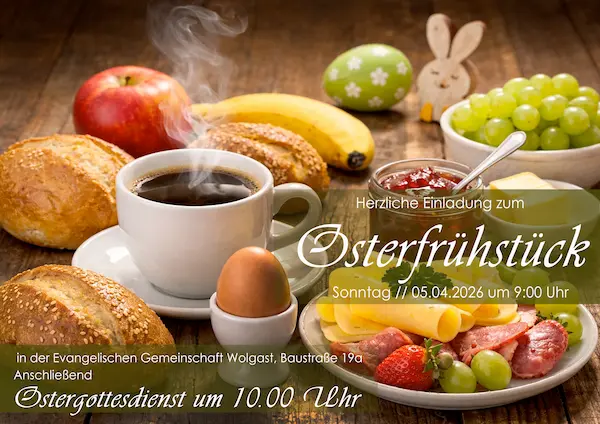 Vorschau zum verlinkten PDF-Flyer für das Osterfrühstück 2026